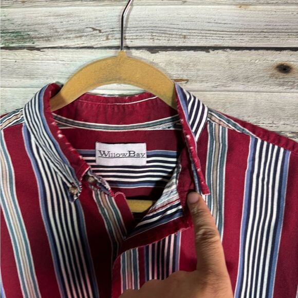 Vintage Striped Red Shirt - Picture 4 of 7